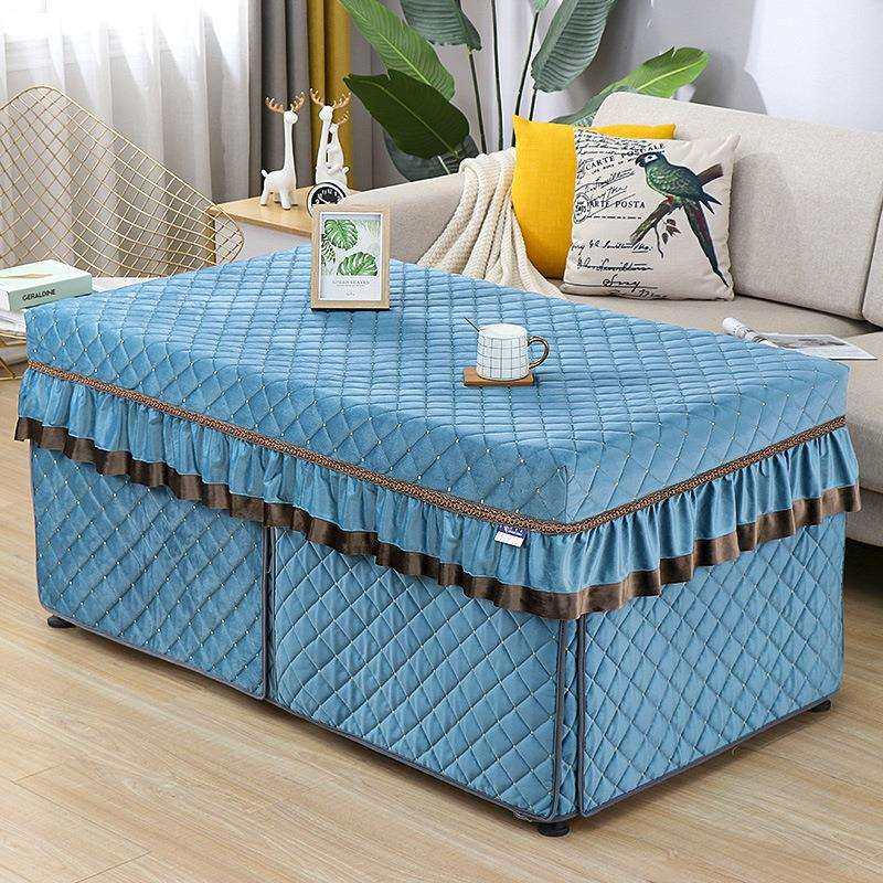 新款12片烤火架电炉茶几烤火桌子罩套长方形冬季加厚取暖桌布,电子元器件市场,其它元器件,淘宝优惠券,粉丝福利购,淘宝优惠卷