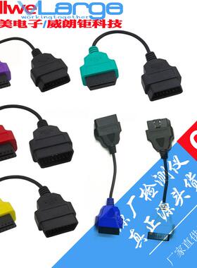 跨境 菲亚特汽车FIAT刷隐藏全套线FIATECUSCAN MULTIECUSCAN六色