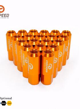 厂家直供改装汽车通用M14X1.5轮毂螺母60mm长轮胎螺丝螺帽CNSPEED