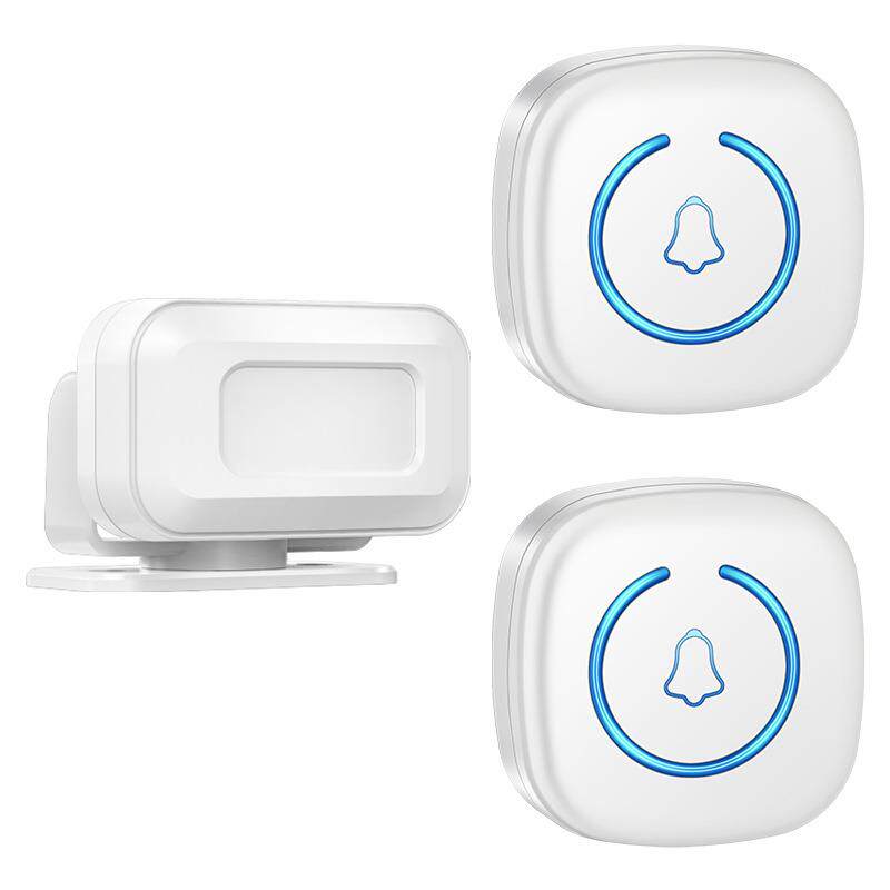 分体式红外线电子迎宾器感应器店铺进门感应门铃提示门铃 一拖二