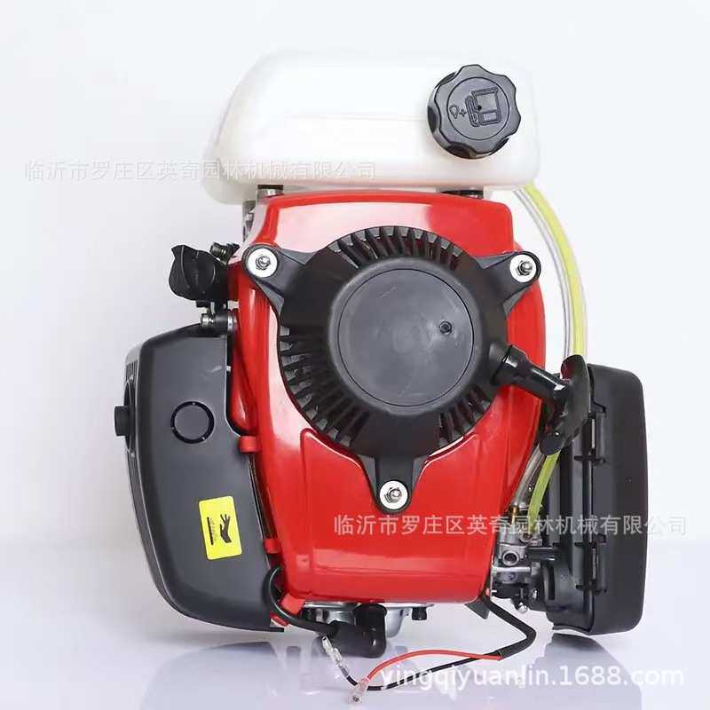 144F四冲程地钻挖坑机手推微耕机汽油机小型船外挂桨机发动机总成