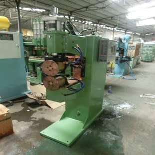 佛山75KW筛网炸篮横缝滚焊机 钢板接驳机 网篮自动滚焊机