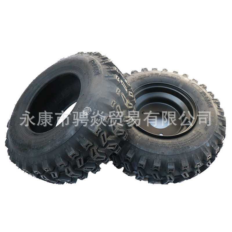 改装小四轮卡丁车配件 沙滩车13*4.10-6寸飞机雪地真空轮胎