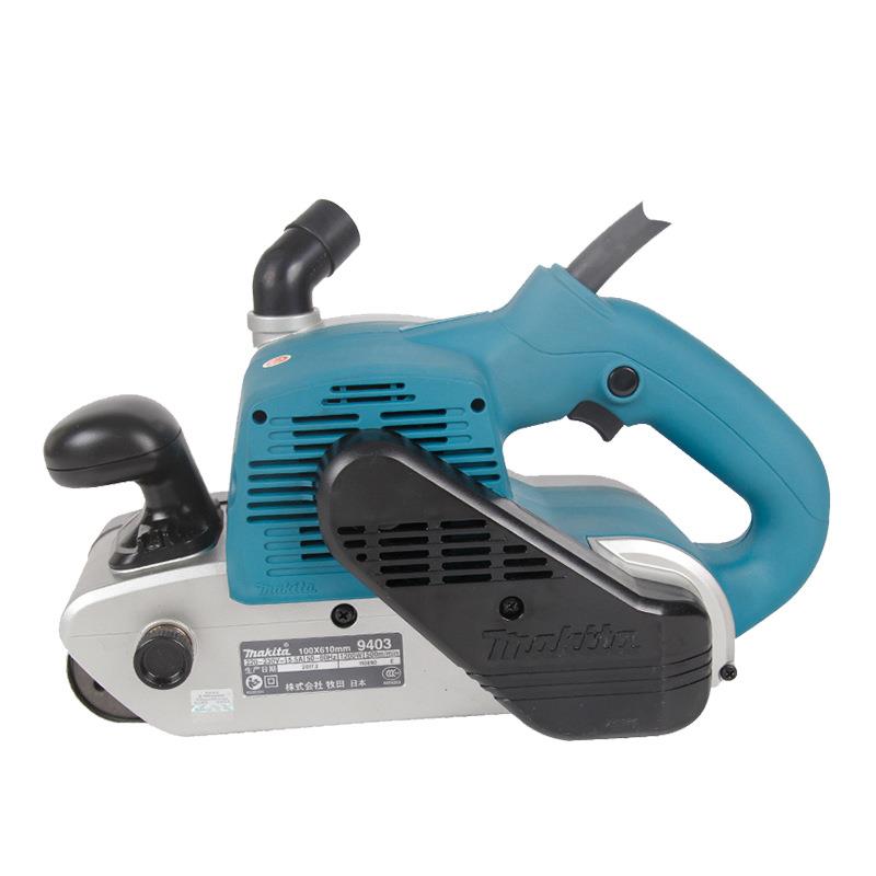 原装牧田Makita带式砂光机砂纸机抛光打磨机1200W倒装砂带机9403