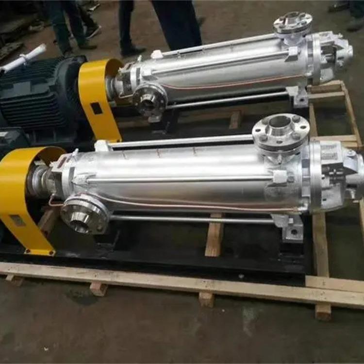 DF型卧式多级泵厂家直销耐腐蚀化工泵 316L不锈钢多级泵DF85-45*2