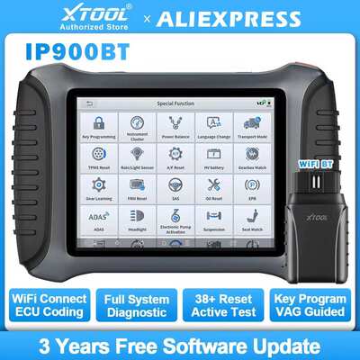 XTOOL  IP900BT Car Diagnostic ECU Coding DoIP CAN FD FCA