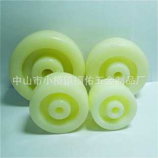 2.5寸3寸2寸1.5寸肥仔轮单轮片耐磨静音行李车轮滑板车脚轮单轮片