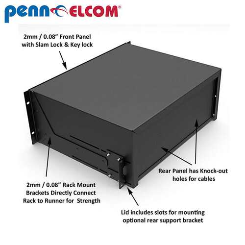 Penn Elcom 番尔康R2293/8UK 网络机柜机箱 服务器 监控机箱机柜