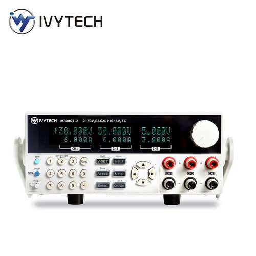 艾维泰科IV6003T-3三路可编程线性直流电源60V3A稳压稳流1mV1mA