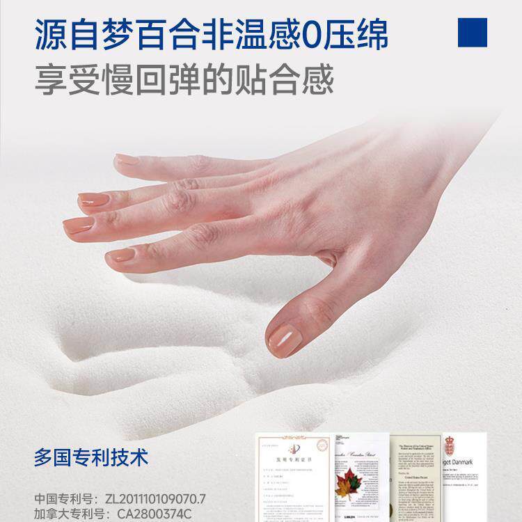 零压记忆棉床垫0压软垫两用1.8m床榻榻米双人 兰之梦其新款