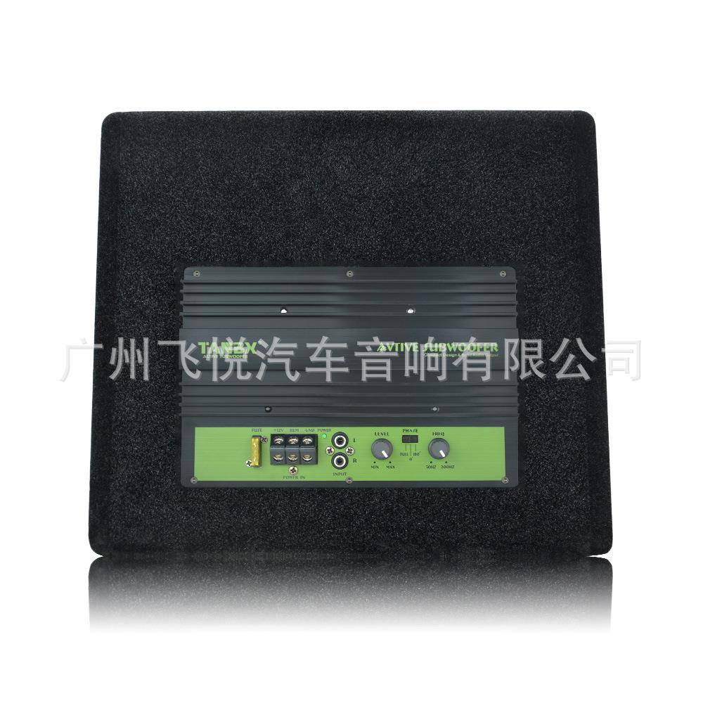 tanbx10寸汽车有源低音炮梯形炮车载后尾箱大功率重低音1340