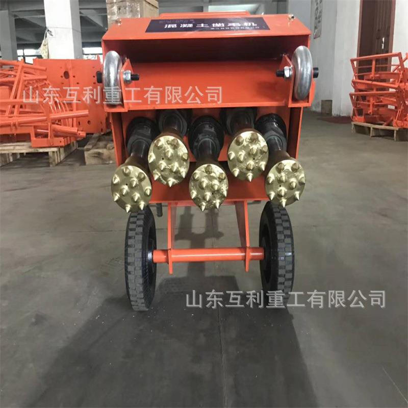 三头气动凿毛机小型手持式单头多头混凝土加强墙面路面桥面凿毛机