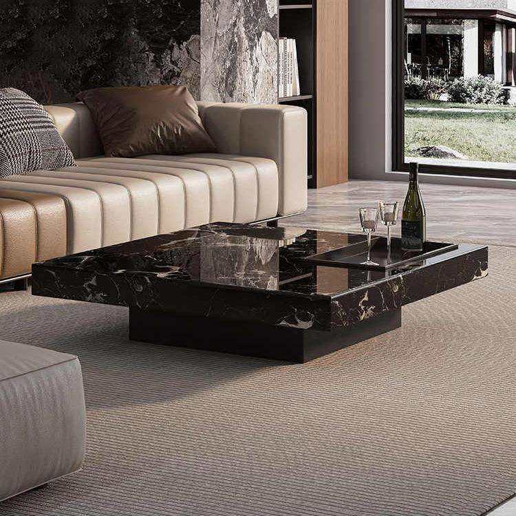 天然黑玫瑰大理石茶几意式极简轻奢高端客厅正方形悬浮奢石茶几桌,模玩/动漫/周边/娃圈三坑/桌游,模型制作工具/辅料耗材,淘宝优惠券,粉丝福利购,淘宝优惠卷