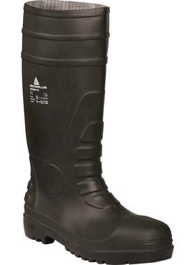 代尔塔 301407 PVC高邦劳保鞋 安全靴鞋子子 防砸防刺穿防水