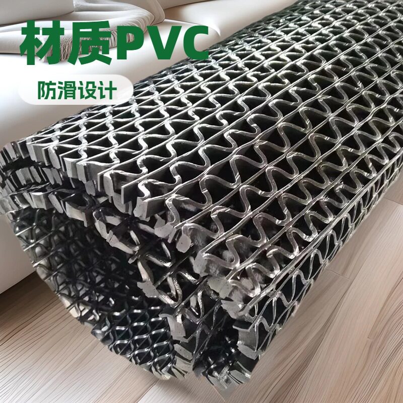 工厂PVC防滑防水地垫走廊厨房满铺镂空地毯仓库浴室网眼疏水地垫