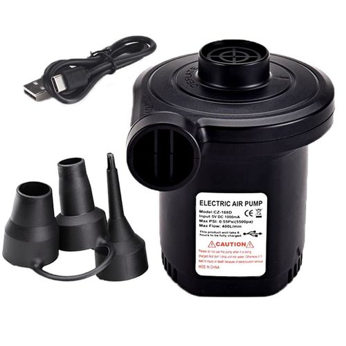 桨板多功能蓄电泵辅助充气户外露营气垫床游泳圈皮划艇电动充抽气