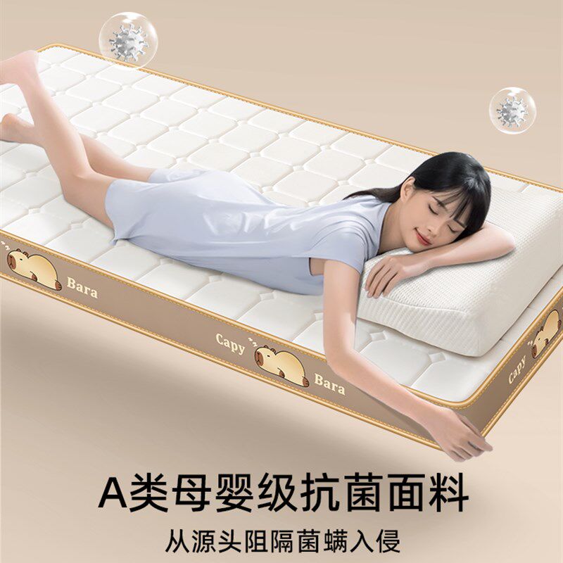 学生宿舍乳胶记忆棉床垫单人大学生住校专用90x190cm租房软床垫子