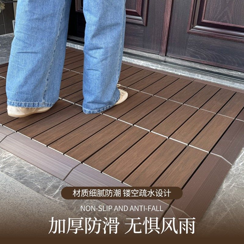 入户地垫2025室外进门防滑蹭土防水耐脏家用商用地毯高端蹭脚垫