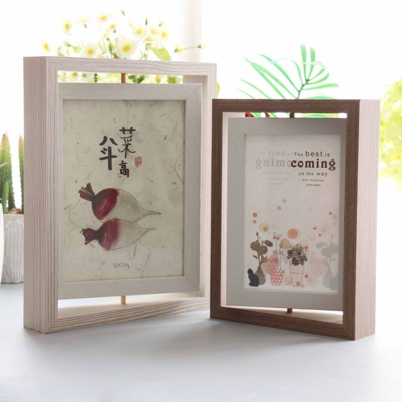 创意旋转双面相框打印加洗照片制作定制摆台摆件简约桌面做成六寸,家居饰品,相框/画框,淘宝优惠券,粉丝福利购,淘宝优惠卷