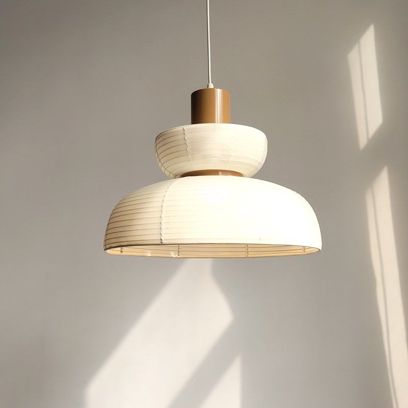 日式餐厅吊灯侘寂风饭店餐桌灯设计师创意艺术禅意茶室岛台吧台灯