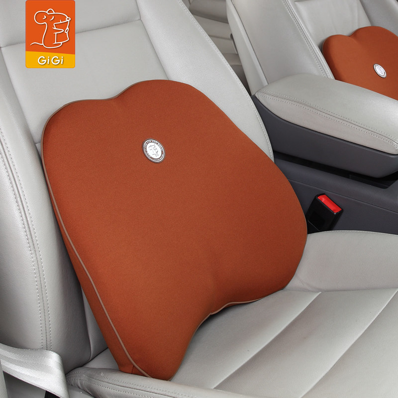 GiGi汽车腰靠 车用记忆棉腰垫背垫 四季车靠垫腰 椅子护腰靠垫