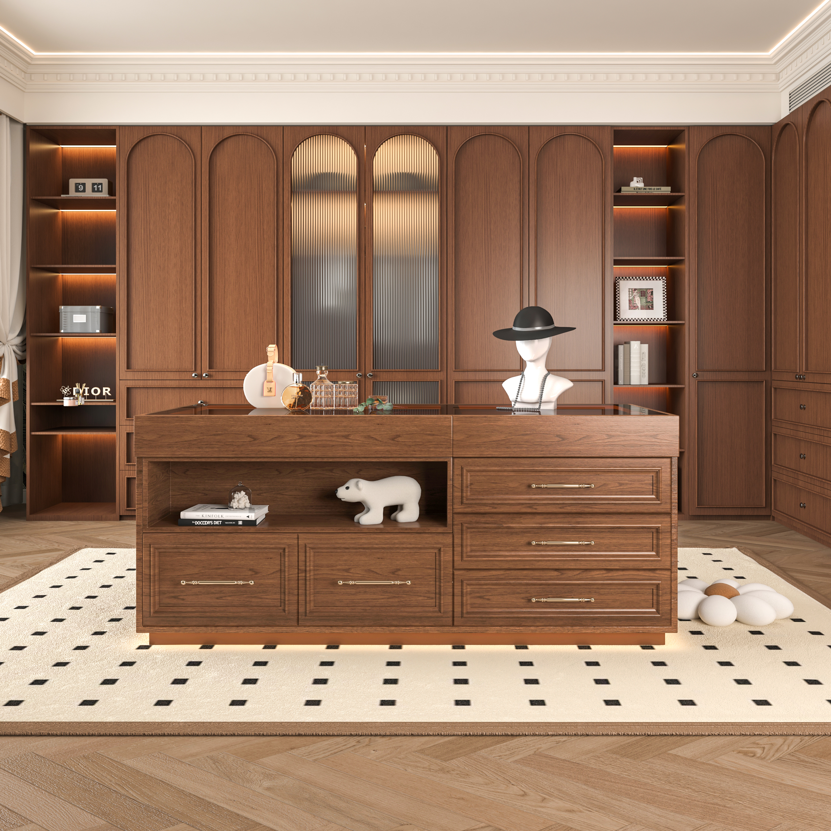 首饰展示柜高级感家用收纳斗柜