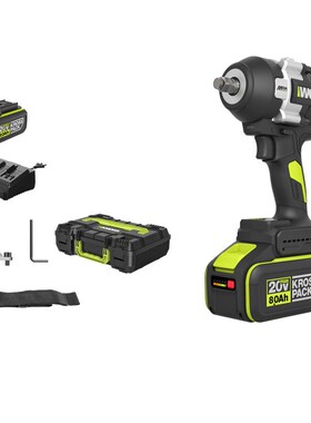 威克士WU271锂电无刷风炮1000N.m大扭力铁路桥梁重型冲击电动扳手