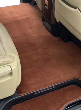 适用于雷克萨斯LM中排脚垫 LM300h LM500h LM350雷尔法纯羊毛地毯