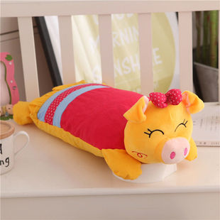 春夏儿童枕头枕套婴儿荞麦幼儿园宝宝卡通枕纯棉四季通用0-6岁用