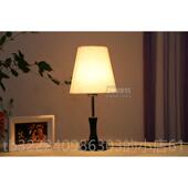 正品 调现代简约时饰尚木质卧室床头台灯欧 温馨光床头灯客厅灯具