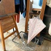 正品 绣荔枝香雪花边刺森系长柄伞小碎花复古文艺雨柄伞is拍n照长