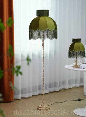 正品诗享古 复宫廷风法式全铜台灯g 美式客厅卧家室vintae中古落