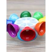 正品 奥夫乐器八旋转钟8音敲钟儿童打击乐音器八课音铃音尔感钟旋