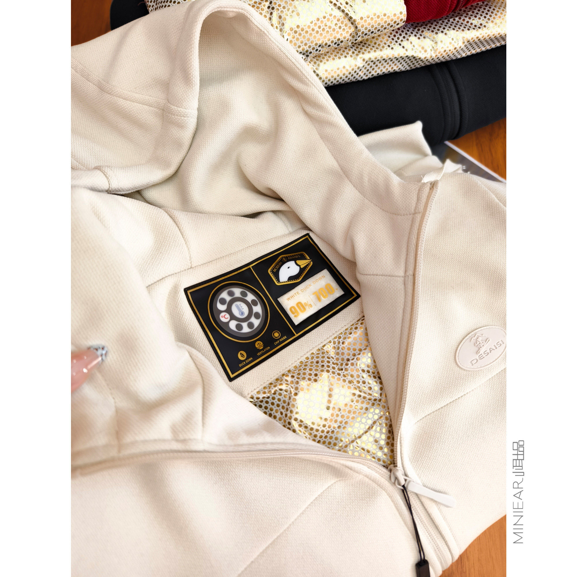 小耳出品【男女款/防风珠地纹/90白鸭绒/羊毛填充】连帽羽绒服,女装/女士精品,羽绒服,淘宝优惠券,粉丝福利购,淘宝优惠卷