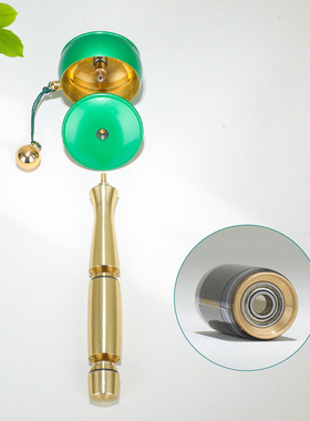 转动轮手摇转轮 黄铜莲师财神观音绿度母多款静音 西藏式转筒转轮