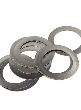 19-52不锈钢304超薄平垫片窄边间隙调整垫圈厚度0.1MM-0.5MM