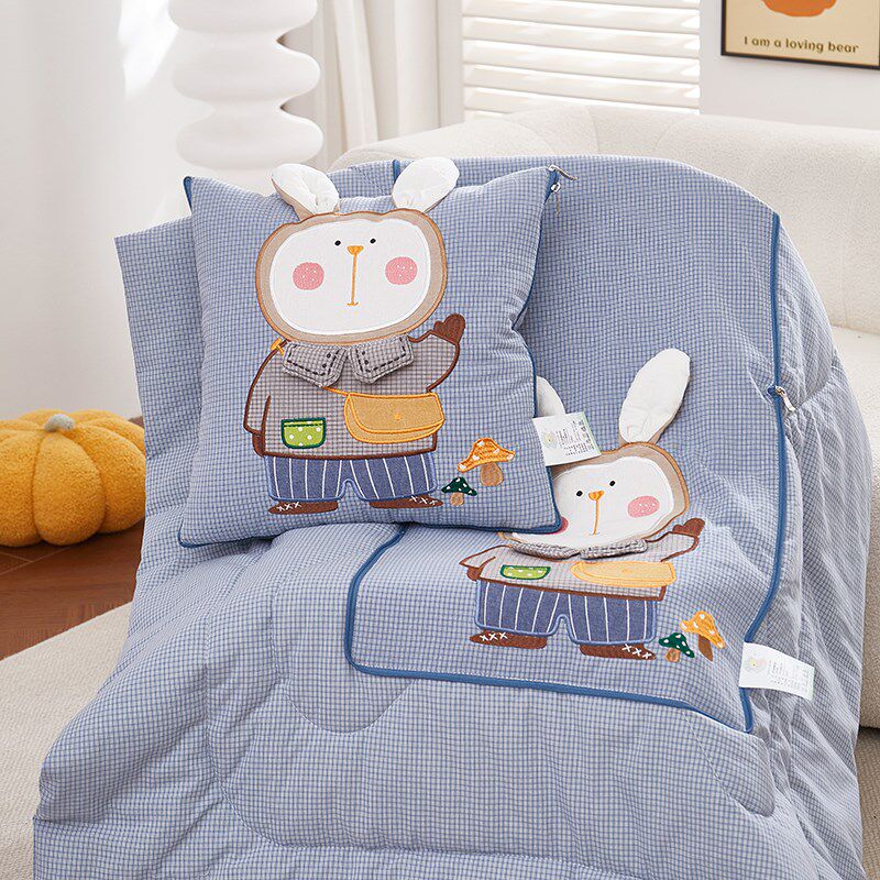 全棉抱枕被子两用二合一汽车载靠枕垫手提式办公室午睡毯子枕头被,居家布艺,抱枕被,淘宝优惠券,粉丝福利购,淘宝优惠卷