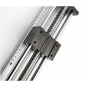 滑台模组手摇手动款 EBNH精密滚珠丝杆十字直线导轨升降台带刻度尺