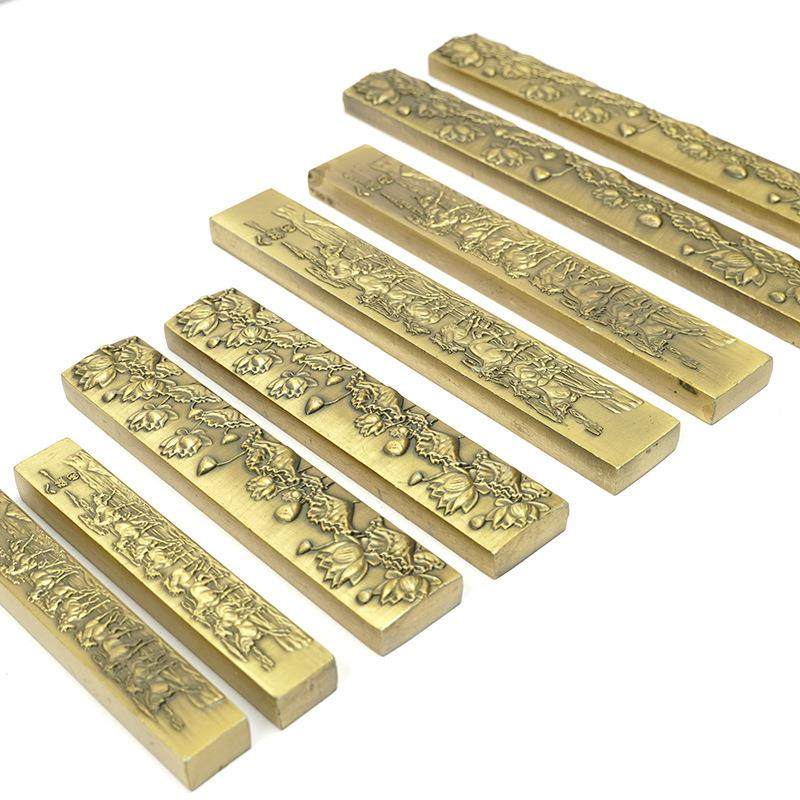 厂家青铜合金镇纸八骏图荷花镇尺文房四宝书法书画用品,玩具/童车/益智/积木/模型,毛绒/玩偶/公仔/布艺类玩具,淘宝优惠券,粉丝福利购,淘宝优惠卷
