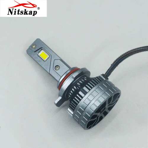 N12200W汽车LED大灯H1H7H4H119005H9012解码车灯双散热前照灯