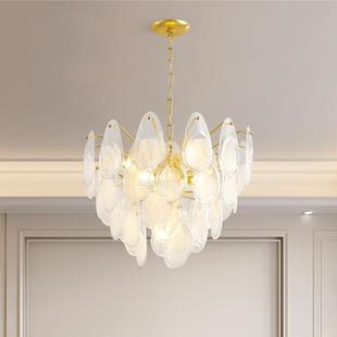 法式穆诺la中古玻璃吊灯设计师款餐厅创意复古卧室别墅吊灯