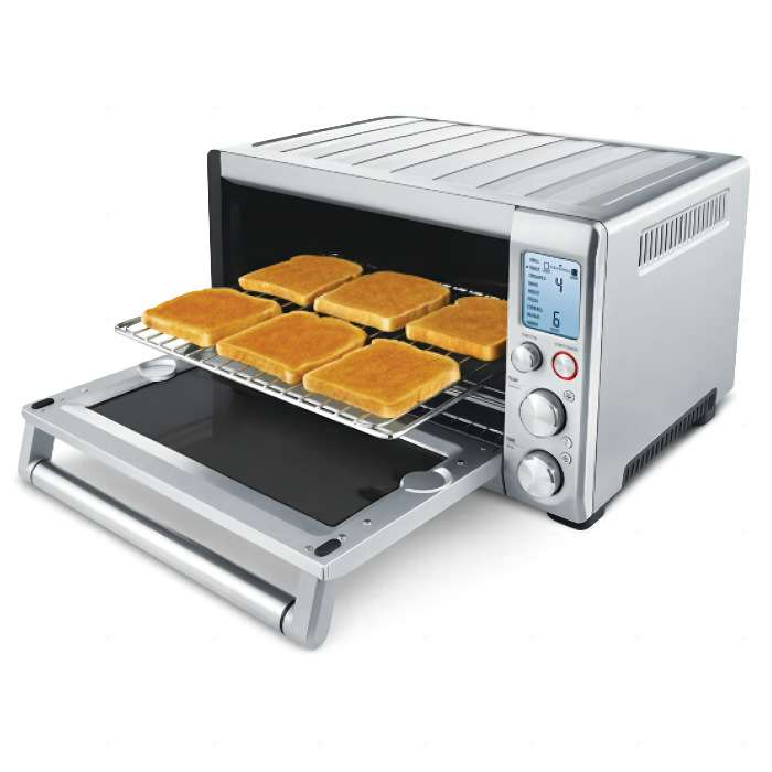 铂富Breville BOV800多功能电烤箱家用烘焙液晶显示不沾涂层22升