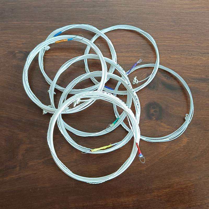 古琴弦钢丝弦尼龙琴弦打好蝇头整套出售简装古琴配件