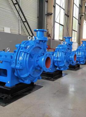 4卧式渣浆泵100ZJ-33 36 39 42 46 50灰渣泥沙自吸泵强大工业水泵