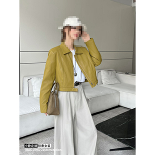 翻领皮衣鹅绒服时尚 实物以直播间为准 小个子短款 时尚 百搭 韩版