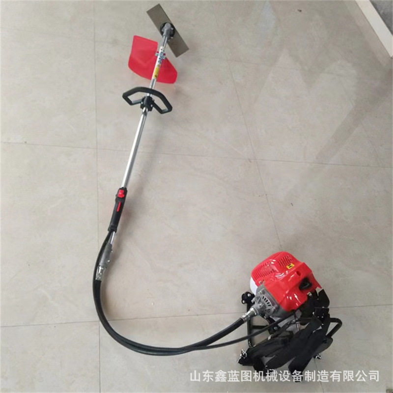 四冲程汽油家用小型打草松土机轻便背负式园林绿化打草剪枝机