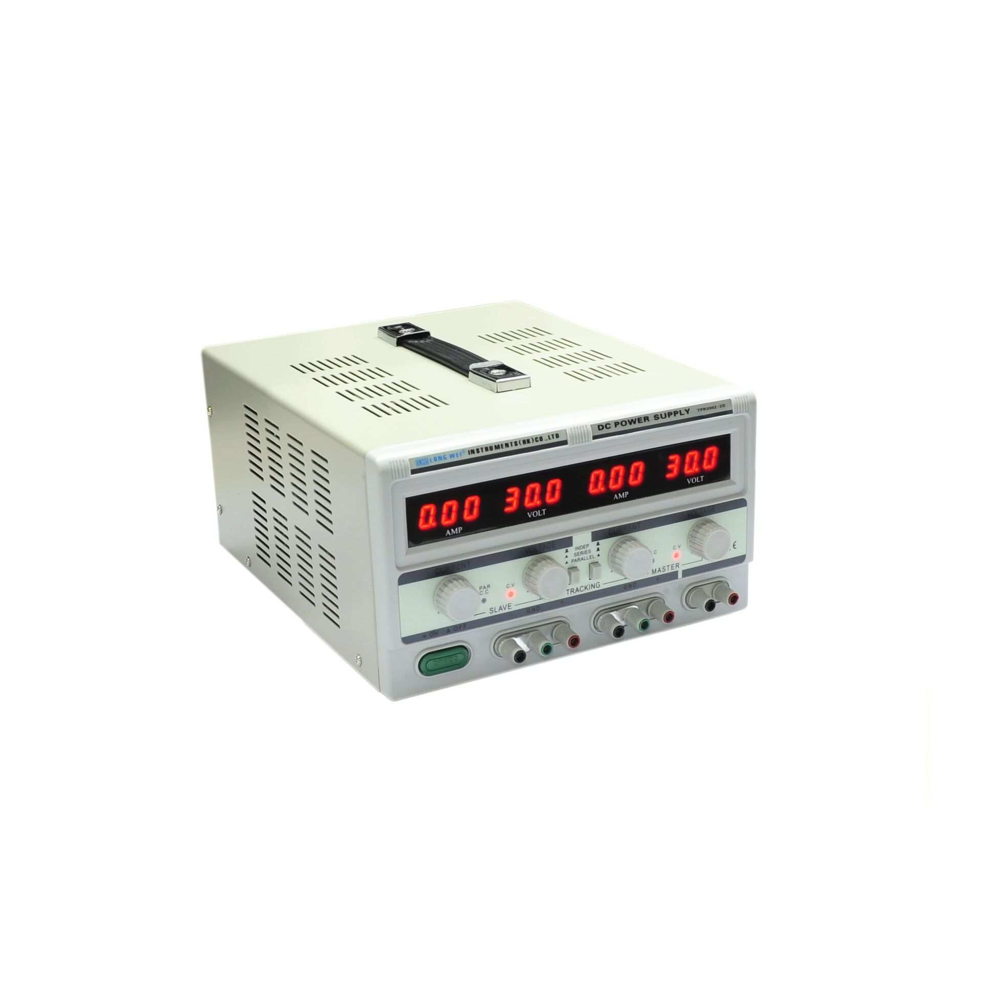 龙威TPR-3002-2D双路数显直流稳压电源30V2A可调PK兆信安泰信固纬