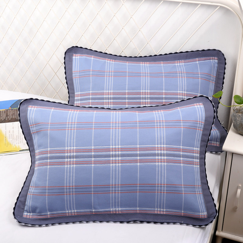 中号枕套单个35x55尺寸纯棉纱布全棉枕头套男学生儿童加厚一只装,婴童用品,儿童枕套,淘宝优惠券,粉丝福利购,淘宝优惠卷