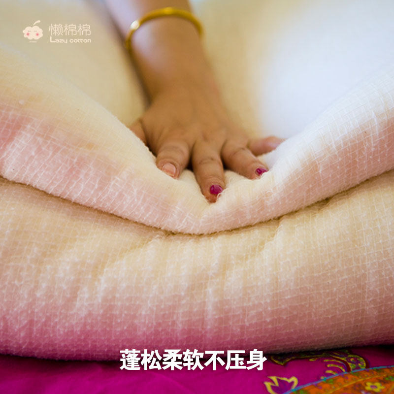 新疆长绒棉手工棉被芯褥子棉胎定制单人双人春秋冬被子床垫背棉絮,床上用品,棉花被,淘宝优惠券,粉丝福利购,淘宝优惠卷