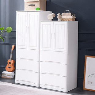 收纳柜实木卧室五斗橱大容量衣物储物柜子50/60宽客厅边角杂物柜